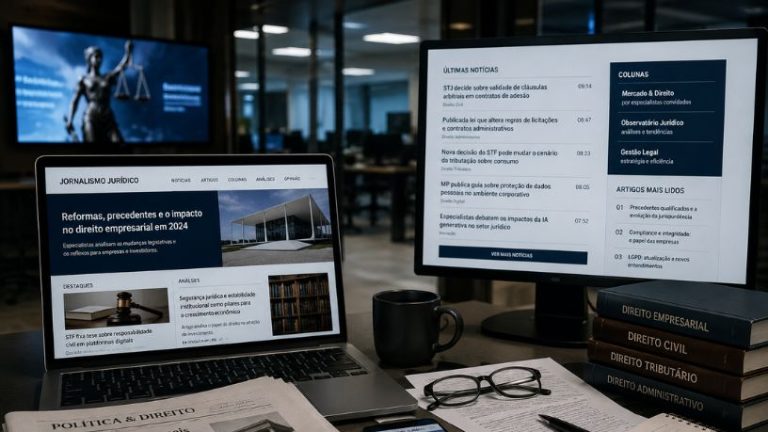 A evolução do jornalismo digital especializado e a busca por informações jurídicas confiáveis no Brasil