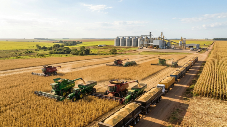 Safra recorde e economia brasileira: o que o novo cenário do agro revela sobre alimentos, renda e políticas públicas Safra recorde e economia brasileira: o que o novo cenário do agro revela sobre alimentos, renda e políticas públicas